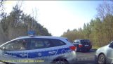 Patrol Driver плаща глоба за сблъсък с шофьор
