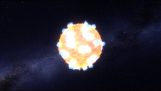 The explosion of a star (Supernova)
