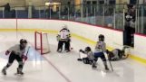 Difficult entrance for small hockey players