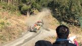 Ruma onnettomuus Rally Thierry Neuville Chile
