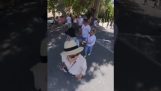 Taskuvarkaita kirjataan kameralla 360 ° (Mallorca)