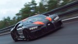 Um Bugatti Chiron atinge 490 kmh