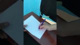 Tinte, die in Wahllokal verschwindet (Kasachstan)