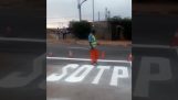 Egy kis hiba csíkozás a STOP (Dél-Afrika)