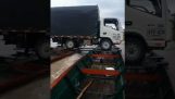 truck transport naar de Amazone