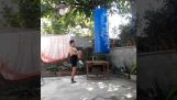 التدريب اليومي في الملاكمة التايلاندية