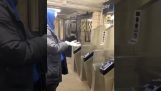 Gewohnheiten der U-Bahn geändert Postpandemic