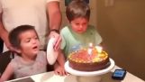Jak zapobiec gaszeniu świec przez dziecko