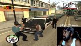 Realistický scenár v hre GTA