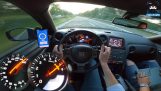 Dirigindo um Nissan GTR de 1400 hp