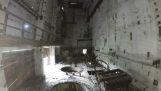 Um drone explora Chernobyl Reactor 5