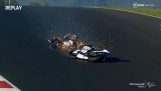 Um piloto sortudo da Moto2