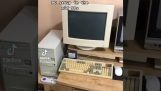 Коришћење рачунара из 90-их