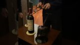 Åpning av en Château Pétrus-vin fra 1961 (12.000$)