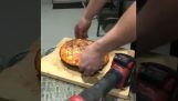The pizza burned; No problem!
