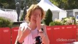 Belgian athlete learns that she finished 28th in the Olympic marathon