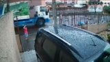 Pracownik sprzątający ratuje życie dziecka (Brazylia)