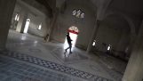 The Greek church that tilts by 17 degrees