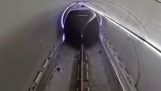 Первые испытания вакуумного туннеля в Южной Корее