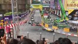 Spektakulære krasj på F3 Grand Prix Macau