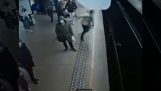 Drabsforsøg på en metrostation