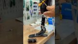 Een kunstbeen maken in Japan
