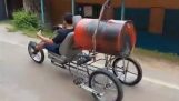 triciclo a vapor