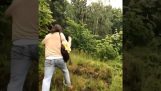 רעשים מוזרים ביער