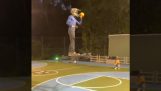 Kosárlabdázni egy drónon