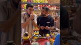 Magic in a supermarket