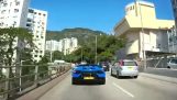 Nekontrolovateľné zrýchlenie s Lamborghini Huracán