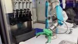 Robot som serverar glass (Misslyckas)