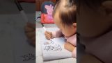 Ein kleines Kind mit vielen Talent