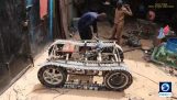 工程师制造出第一 “坦克” 索马里
