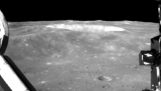 Espacio Chang'e-4 tierras de misión en la Luna