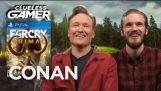 Clueless Gamer: “Far Cry Primal” With PewDiePie – CONAN on TBS