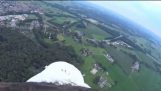 Adler-Flug von Ballon oben Barneveld