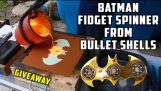 Casting Brass Batman Fidget Spinner from Bullet Shells