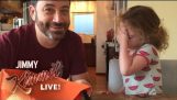 Jimmy Kimmel berättar hans dotter han åt alla hennes Halloween godis