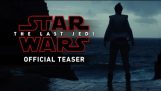 Tähtien sota: Viimeinen Jedi virallinen Teaser